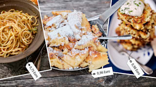 Rezepte unter 1 Euro: 7 Gerichte mit einem 14-Euro-Einkauf kochen