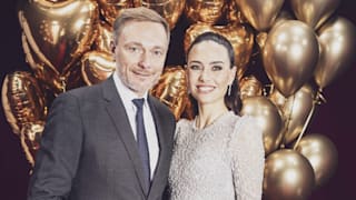Christian Lindner und Franca Lehfeldt: Baby da! Familienglück, statt Politik