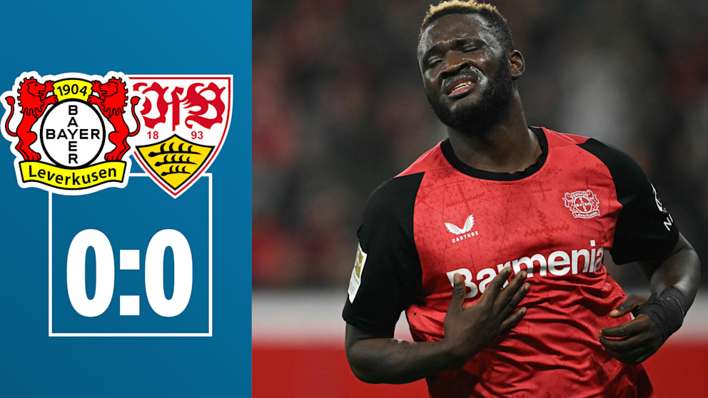 Packendes 0:0 - Bayer 04 Leverkusen und VfB Stuttgart im Duell