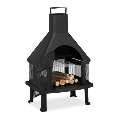 Terrassenofen mit Grill