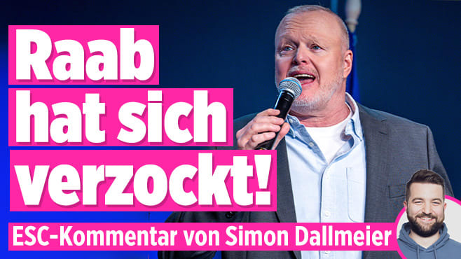 ESC-Kommentar: Raab hat sich verzockt!
