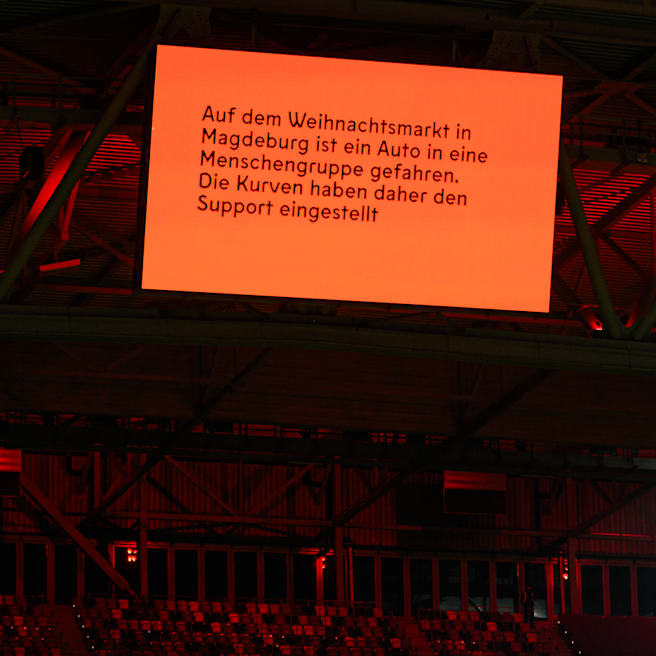 Anschlag auf Weihnachtsmarkt in Magdeburg: Fußballfans stellen Support ein