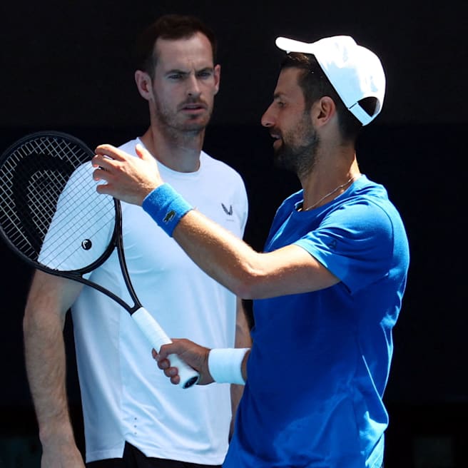Tennis: Nach nur sechs Monaten: Novak Djokovic trennt sich von Trainer Andy Murray