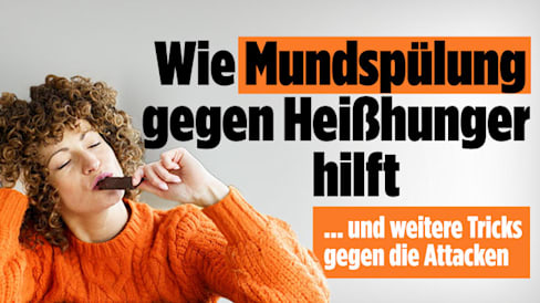 Fünf Tricks gegen Attacken: Wie Zahnpasta gegen Heißhunger hilft 