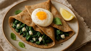 Buchweizen-Crêpes: Herzhaftes Frühstück ohne Zucker