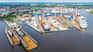 Die Werft in Emden darf jetzt Schiff in Deutschland abwracken und recyceln