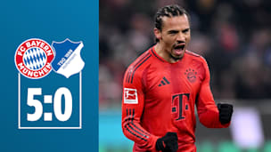 Doppelpack von Leroy Sané: FC Bayern München dominiert Hoffenheim