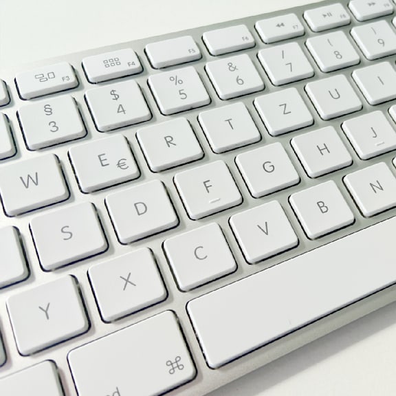 Warum ist die Tastatur nicht in alphabetisch geordnet?