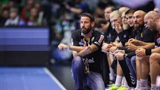Magdeburgs Trainer Bennet Wiegert war in der Auszeit gegen Nantes mächtig angefressen