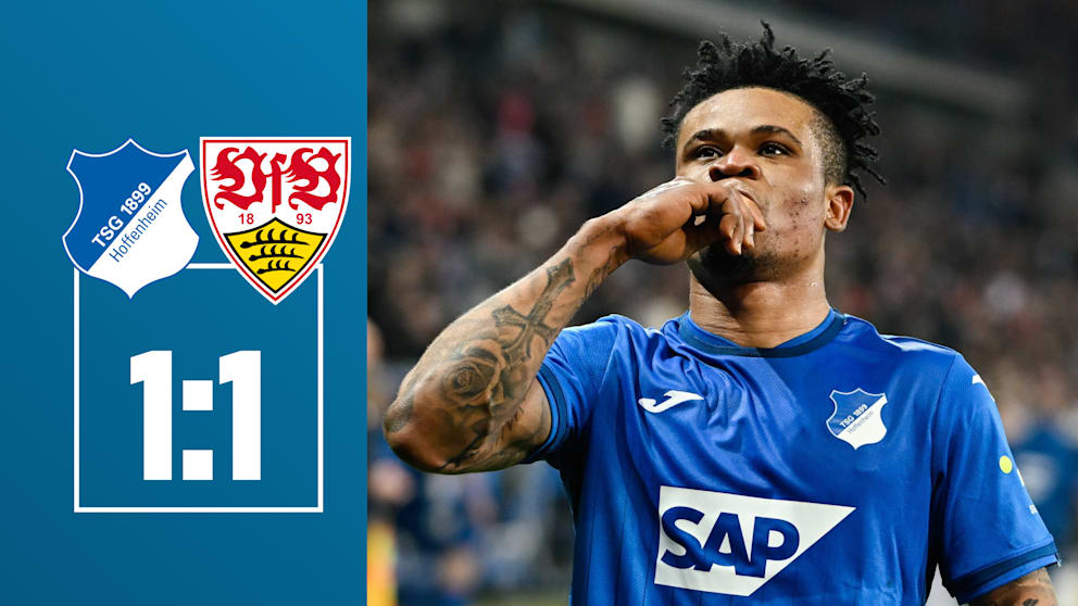 4 Tore mit 4 Schüssen: TSG Hoffenheim trifft auf VfB Stuttgart im VIDEO