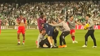 Sevilla-Derby: Warm-up endet fast in Schlägerei