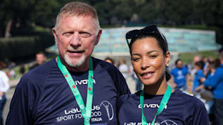 Boris und Lilian beim Halbmarathon in Neapel: Hier ging es nicht ums Siegen 