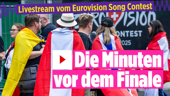 Livestream vom Eurovision Song Contest: Die Minuten vor dem Finale