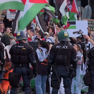 Massenproteste gegen Israel beim ESC: Palästina-Demo zieht durch Basel