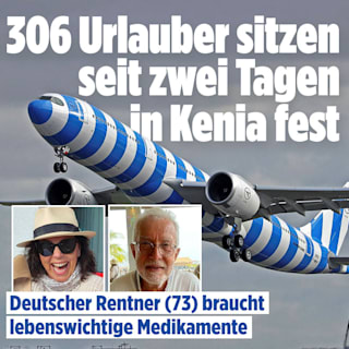 Urlaub wird Albtraum: 306 Condor-Passagiere sitzen in Mombasa fest