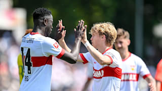 VfB Stuttgart: Team-Building mal anders: Stars an der Konsole bei Mario Kart