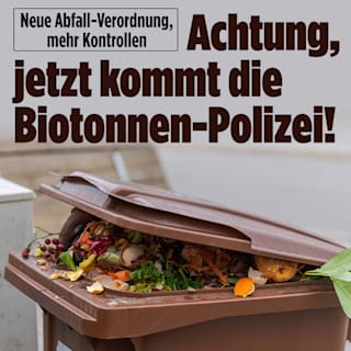 Achtung, Biotonnen-Polizei! Neue Abfall-Verordnung, mehr Kontrollen