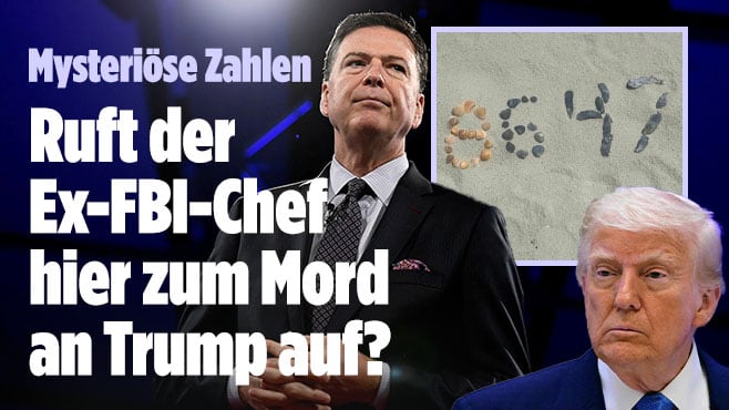 „Sorgen um Leben des Präsidenten“: Fordert Ex-FBI-Boss Mord an Trump?