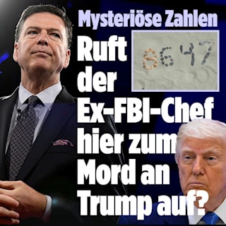 „Sorgen um Leben des Präsidenten“: Fordert Ex-FBI-Boss Mord an Trump?