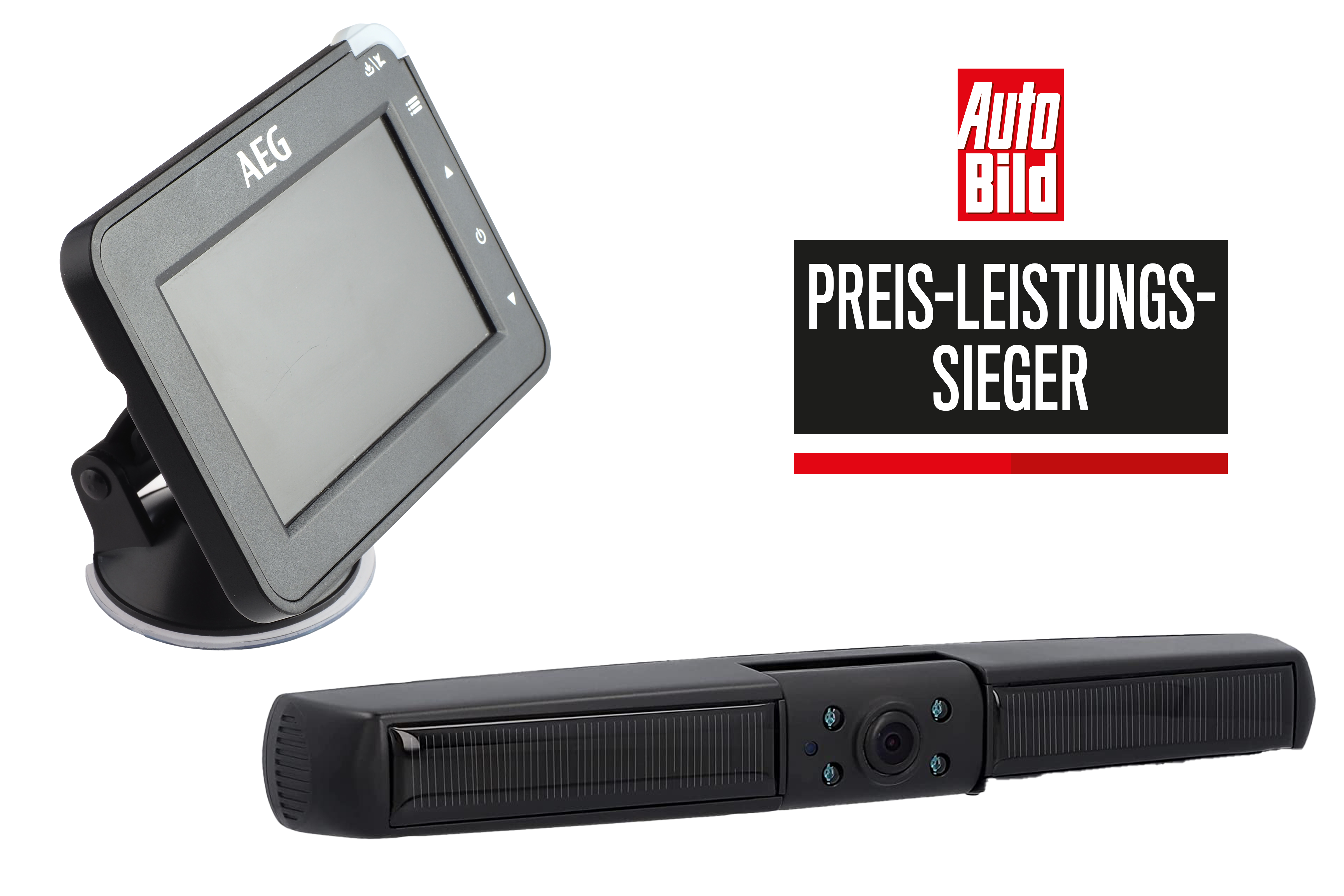 Produkttest Rückfahrkameras  AEG 