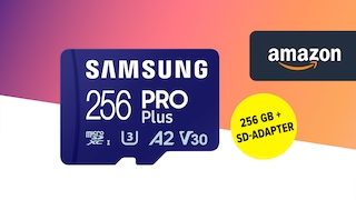 Amazon-Angebot: MicroSD-Karte von Samsung mit satten 256 GB jetzt günstig schnappen