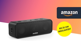 Amazon-Angebot: Wasserdichten Bluetooth-Lautsprecher Soundcore 3 für nur 40 Euro kaufen