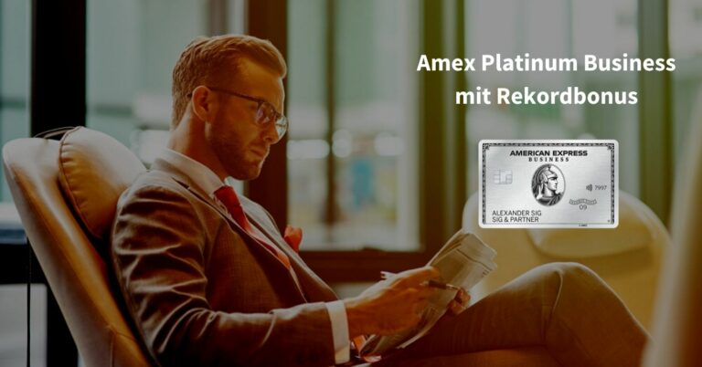 American Express Business Platinum mit Bonus