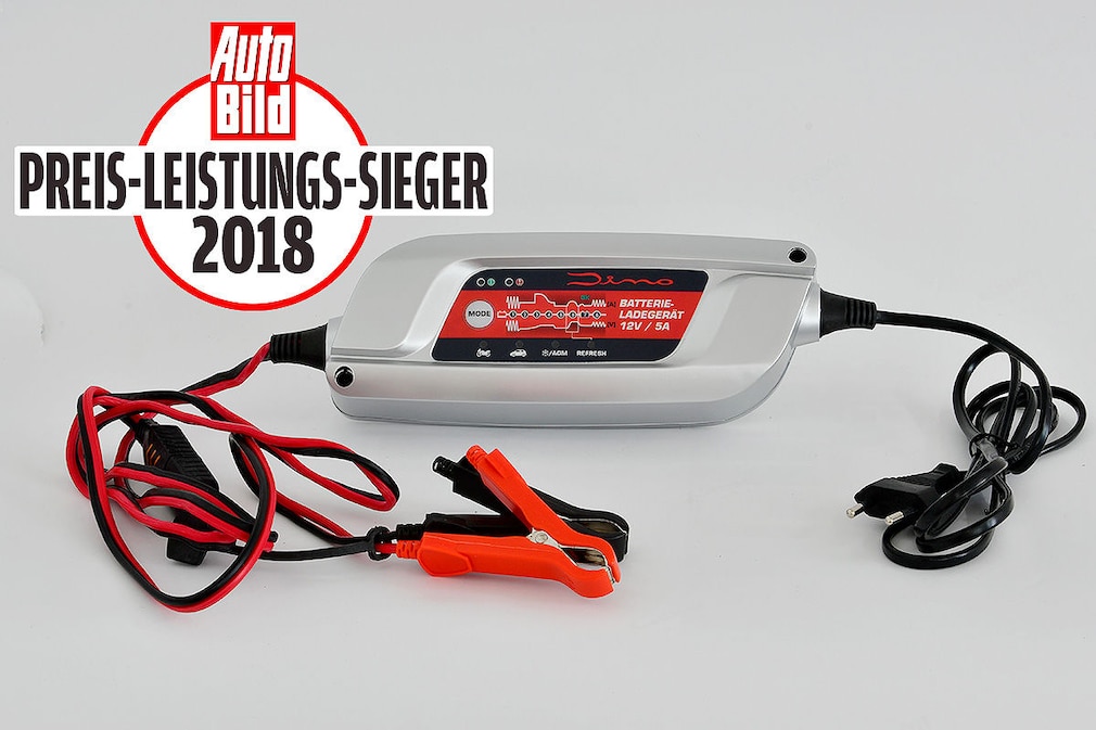 Autobatterie-Ladegeräte Test