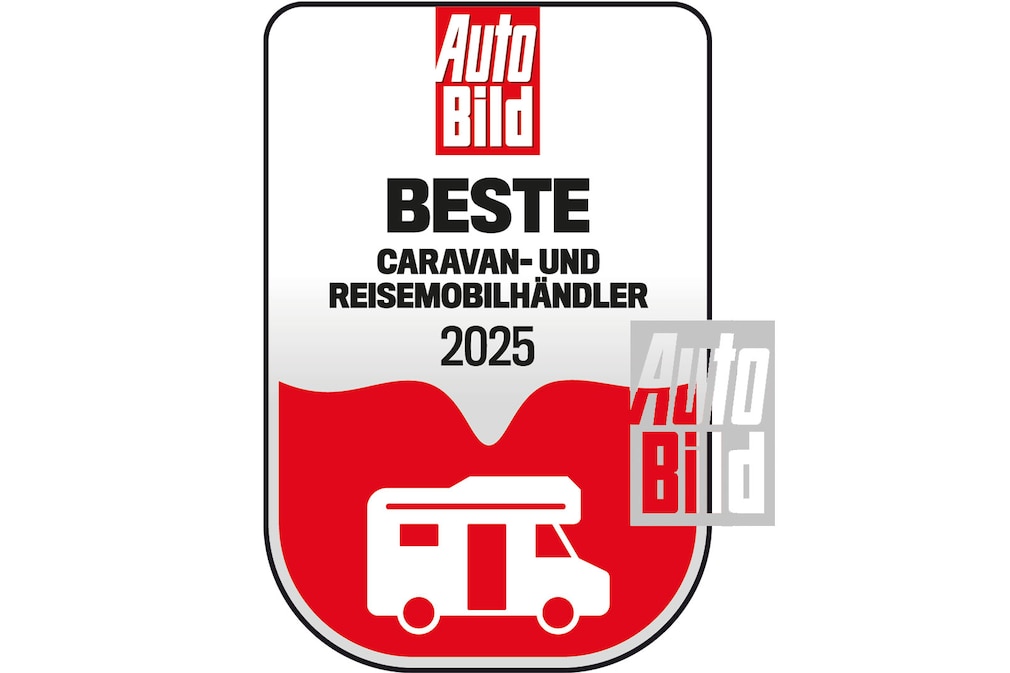 Beste Caravan- und Reisemobilhändler 2025 Siegel