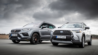 Cupra Ateca  Toyota Corolla Cross
