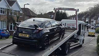 Gestohlener Honda Civic Type-R
