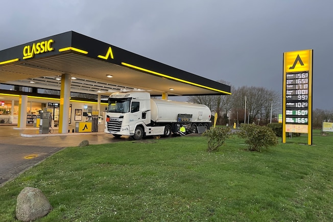 HVO Klimadiesel an der Classic-Tankstelle in Hoya