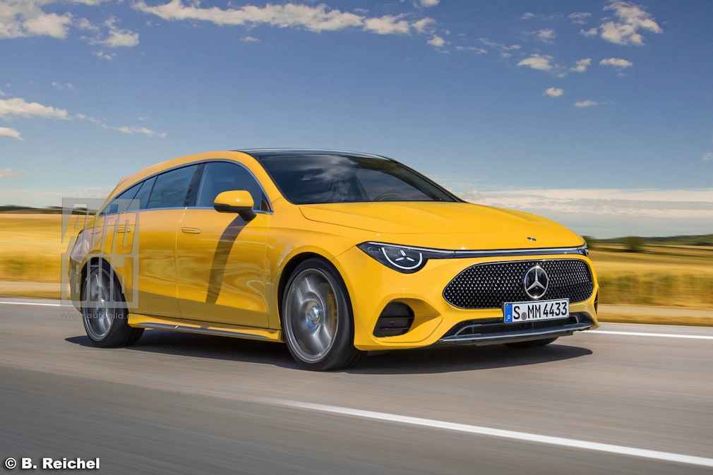 Mercedes CLA Shooting Brake  !!! ILLUSTRATION !!!