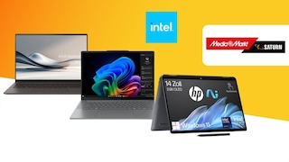 Notebooks mit Intel Core Ultra bei MediaMarkt
