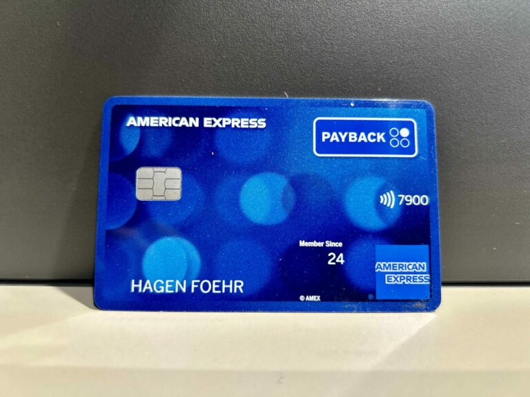 Payback Amex Karte