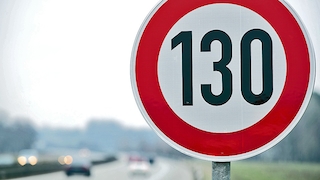 Tempo 130 Schild