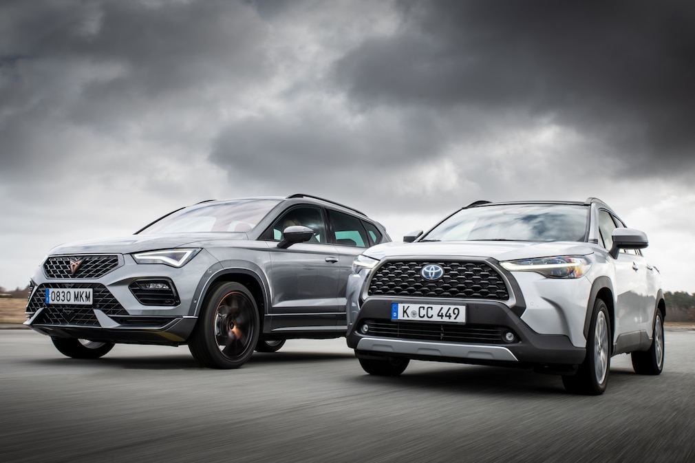 Toyota Corolla Cross gegen Cupra Ateca