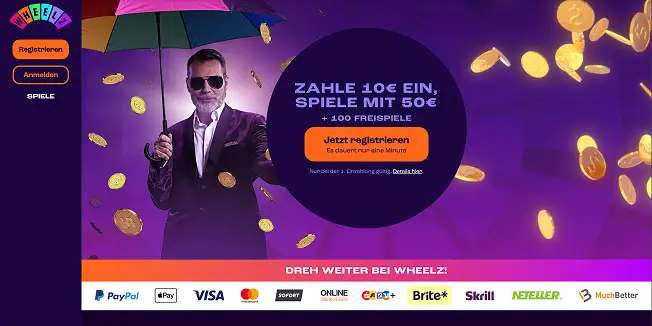 Wheelz Online Casino