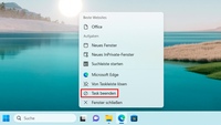 Windows: Programm schließen per Rechtsklick