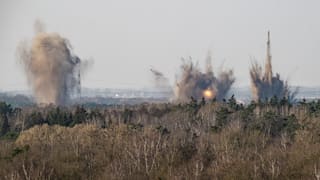 Blindgänger-Sprengung in Bremen: Hier explodieren fünf Weltkriegsbomben