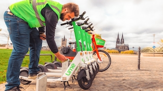 E-Bikes und E-Scooter von Lime