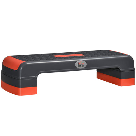 Aerobic-Stepper Steppbrett höhenverstellbar mit 3 Stufen (10/15/20 cm) bis 150kg