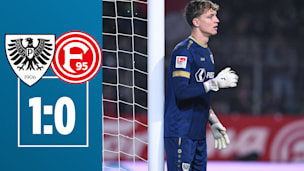 Preußen Münster bezwingt Spitzenreiter Fortuna Düsseldorf mit 1:0.