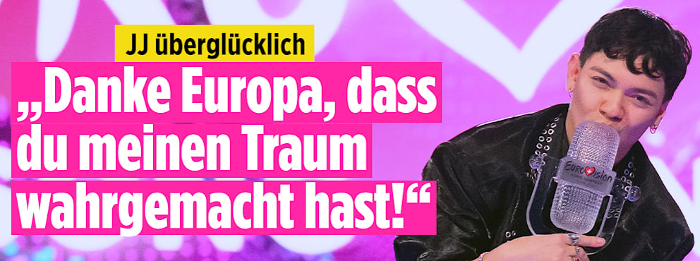 Österreich gewinnt ESC: „Danke Europa, dass du meinen Traum wahrgemacht hast!“