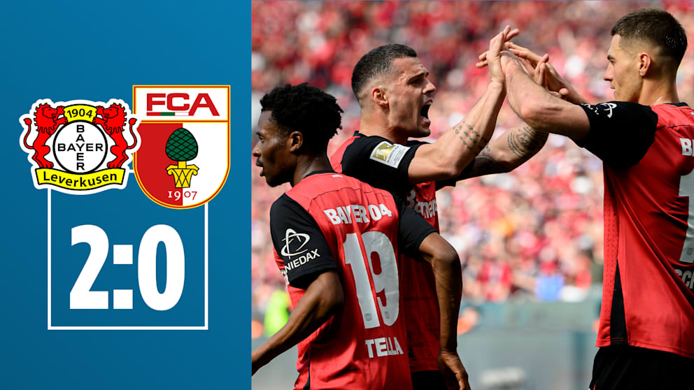 Bundesliga-Highlights: Leverkusen besiegt Augsburg im Video