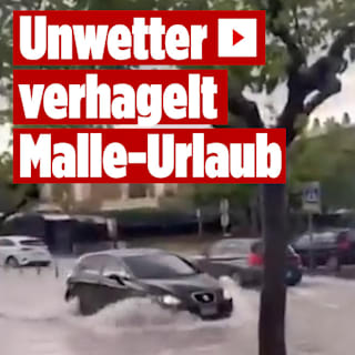 Wetterchaos auf Mallorca: Tornado und Starkregen vermiesen Urlaub