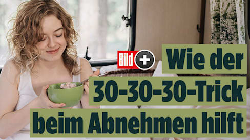 30-Minuten-Diät: Sie super effektive Gewichtskontrolle-Regel