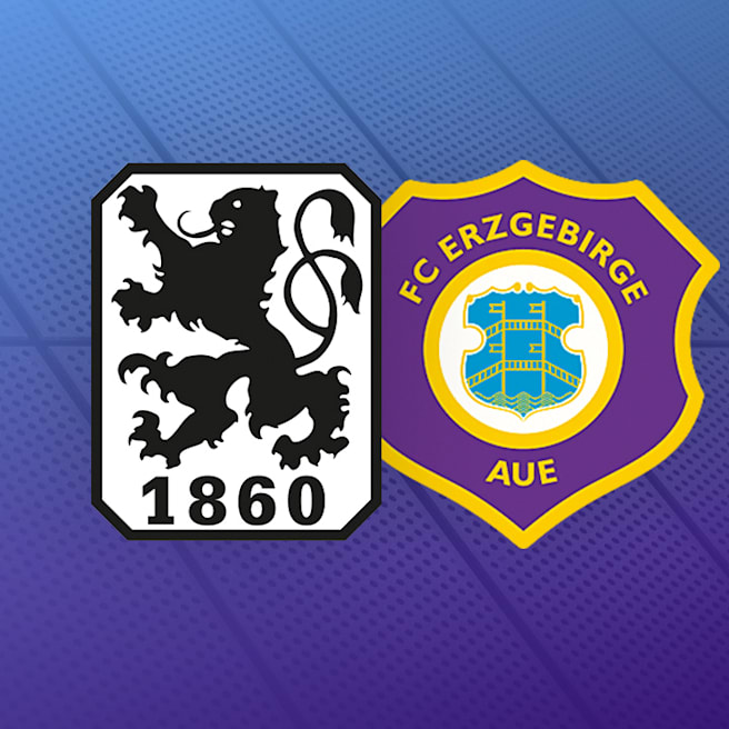 3. Liga: TSV 1860 München rettet 1:1 gegen Erzgebirge Aue