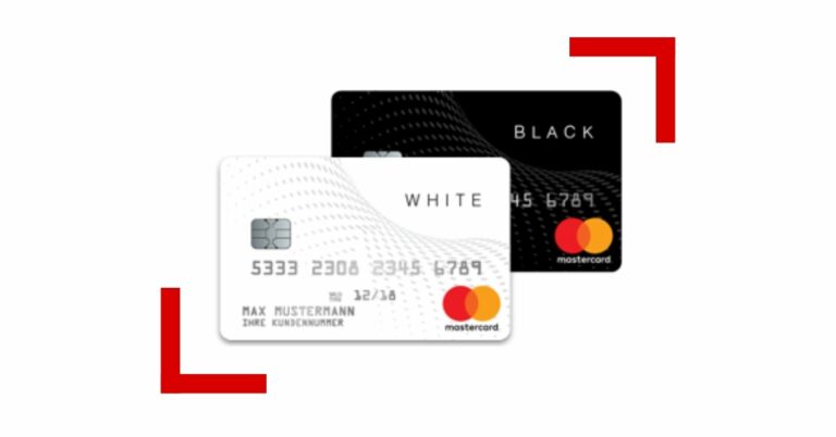 Black & White Mastercard Prepaid auf Bild.de