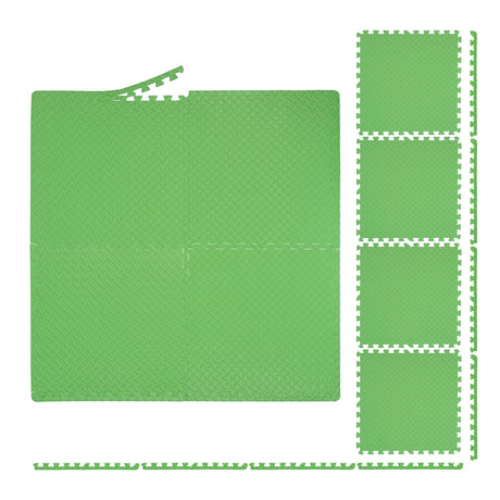 16 x grüne Bodenschutzmatte